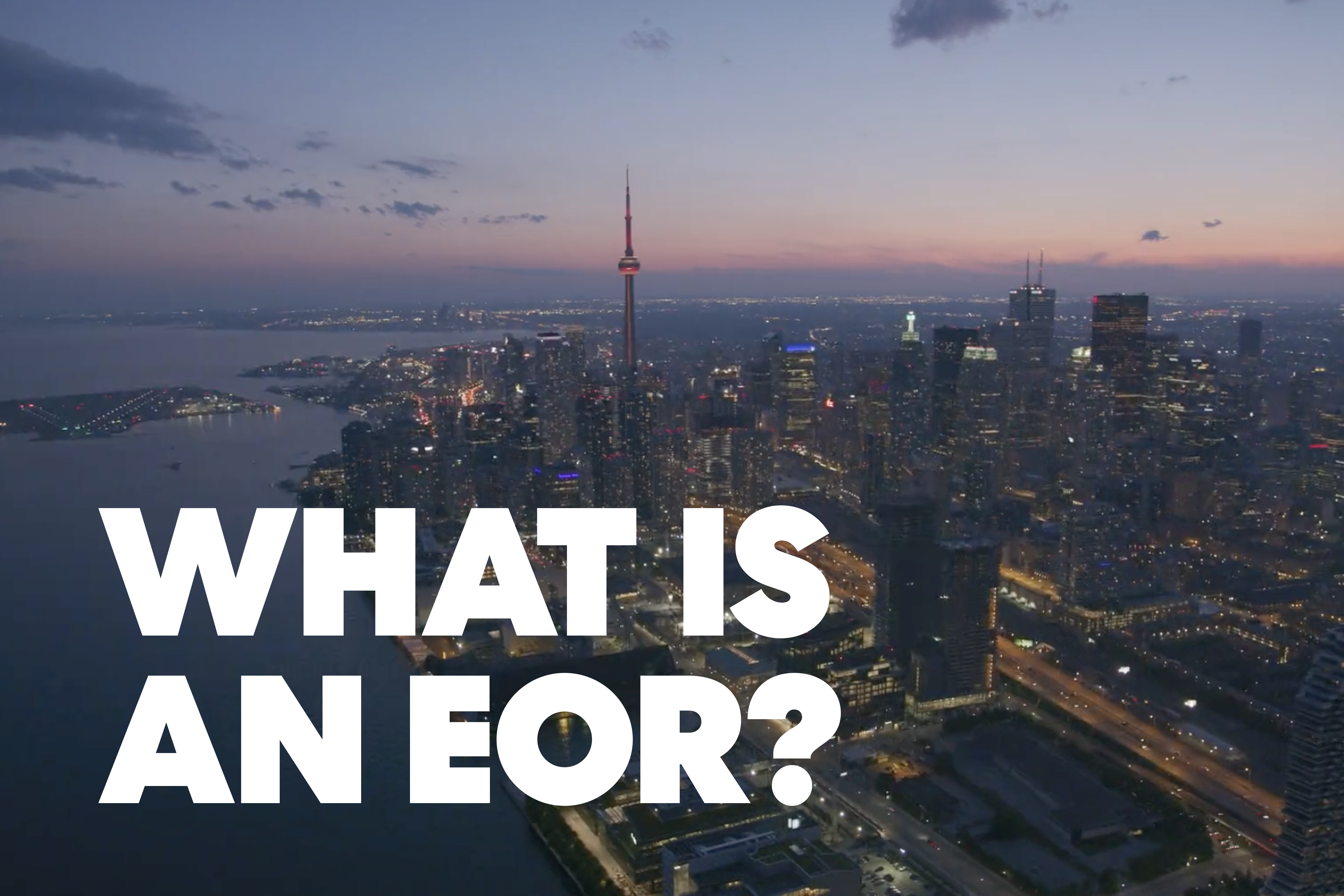 What Is an EOR?