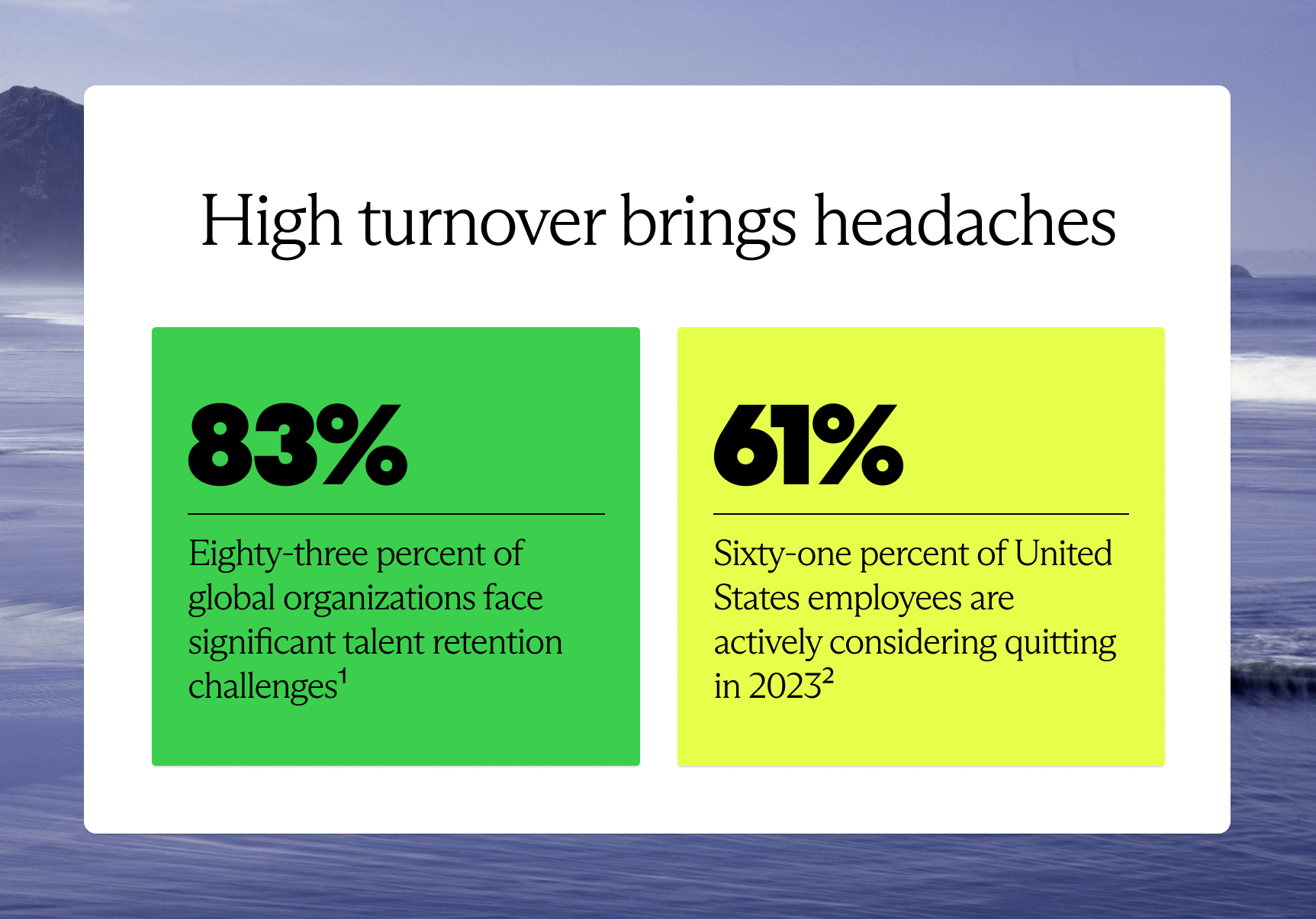 High turnover brings headaches
