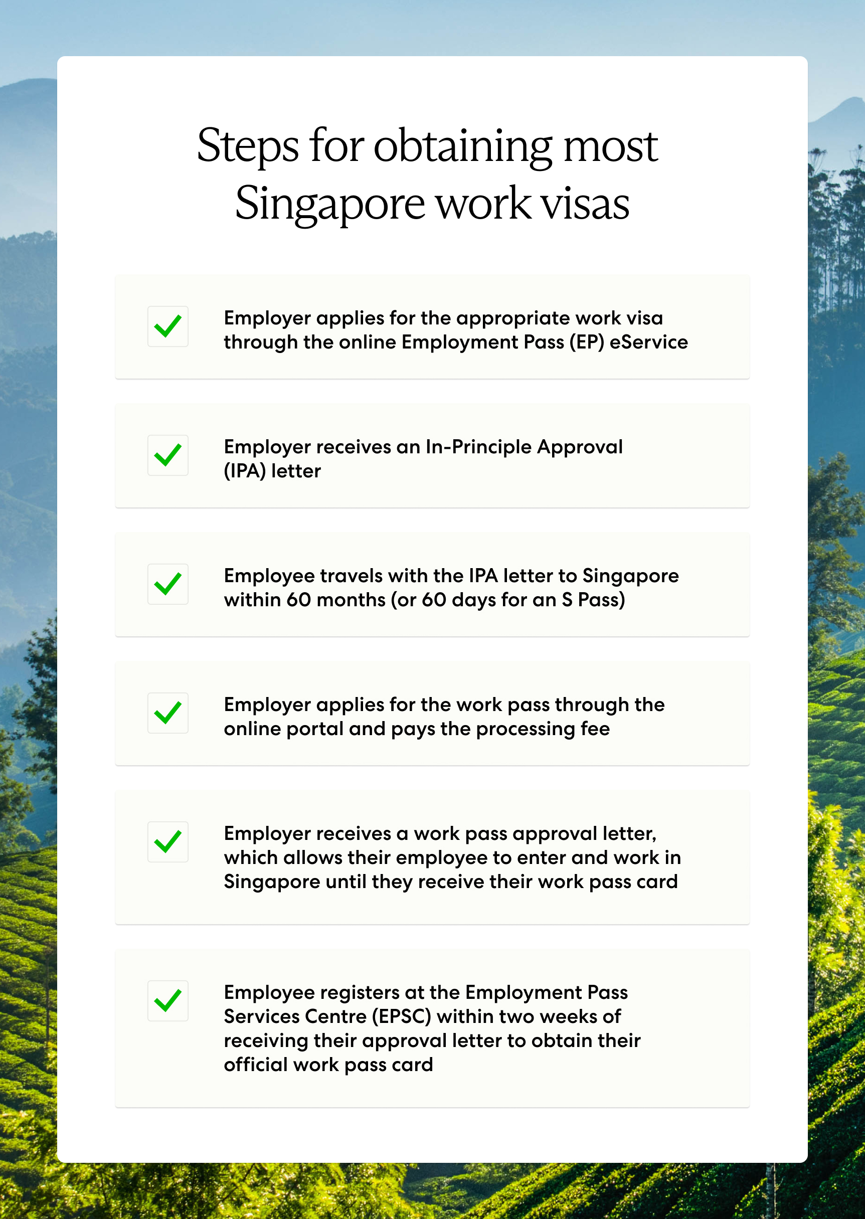 Singapore Work Visas: Complete Guide for Global Employers