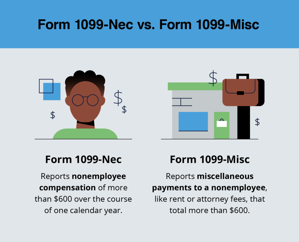 Form 1099MISC Vs Form 1099NEC How Are They Different?, 49 OFF