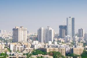 Skyline in Mumbai India
