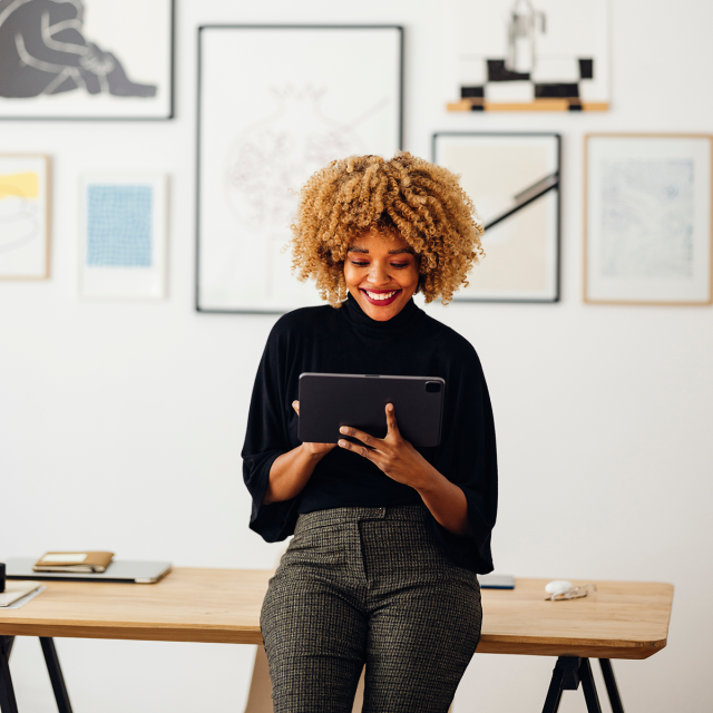 human resources woman laptop