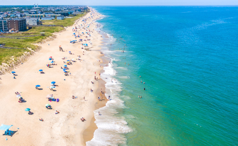 people on beach