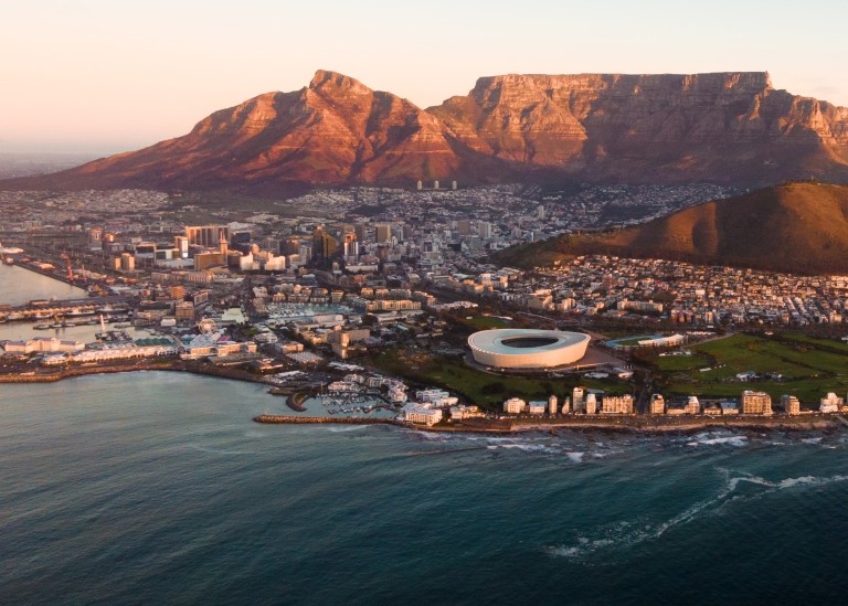 South African city on coast