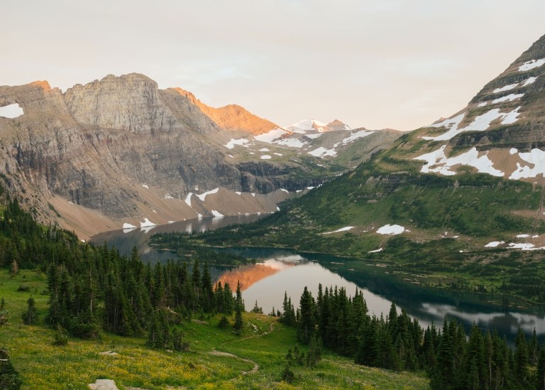 Feature Image mountains lake