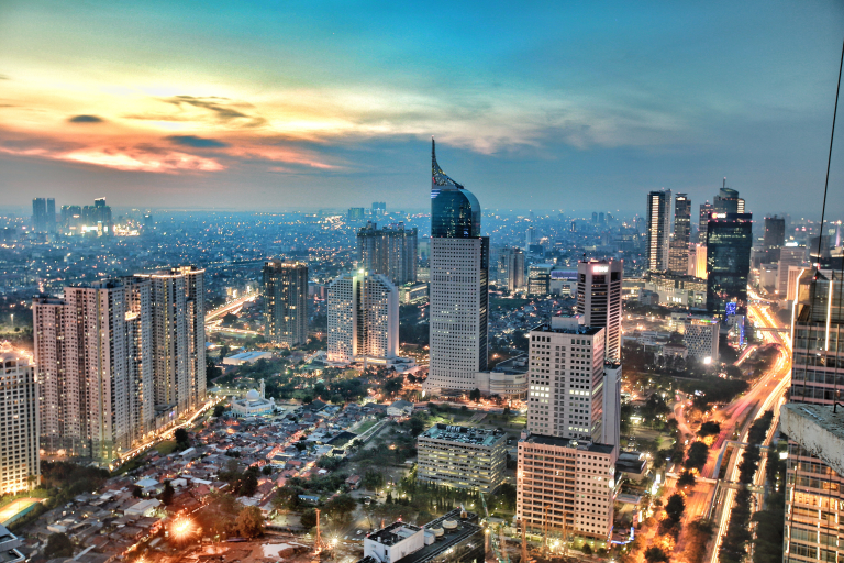 View of Jakarta, Indonesia