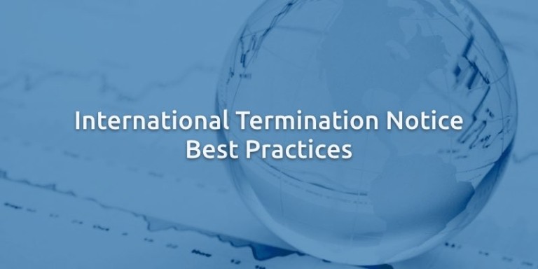 International Termination Notice Best Practices