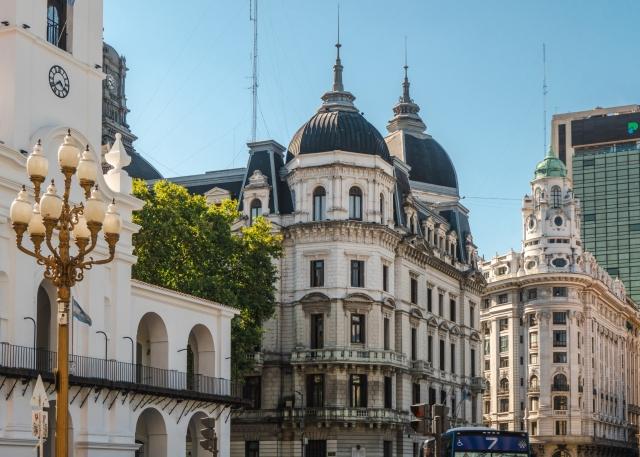 Exterior view of Buenos Aires City Hall in Argentina