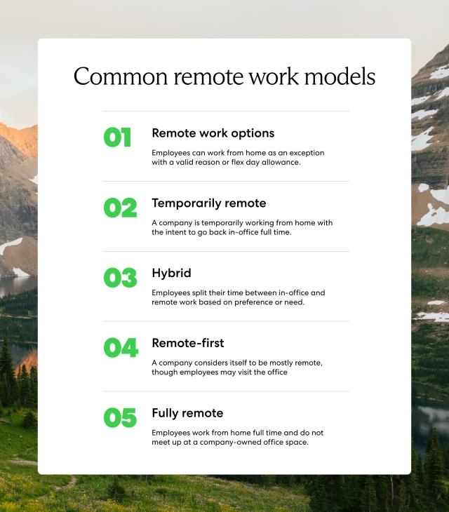 Remote Work Infographic: Coffee Shop Essentials