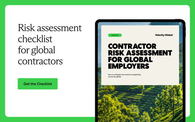Risk assessment for global contractors - Get the guide.