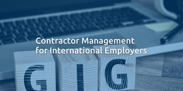 Contractor Management for International Employers